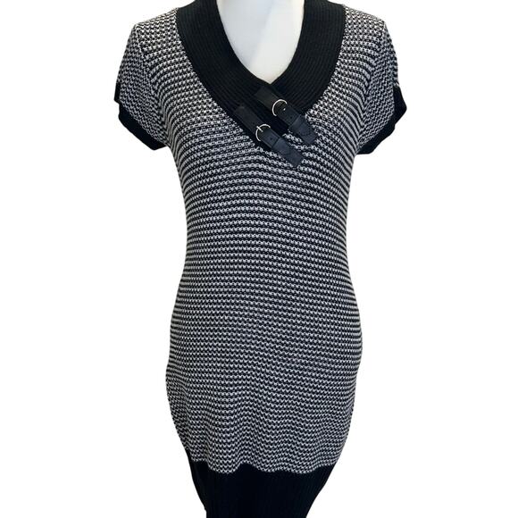 Bella Swan type Sweater dress Y2K retro Whimsygoth 90s punk goth Sz L - Picture 1 of 9